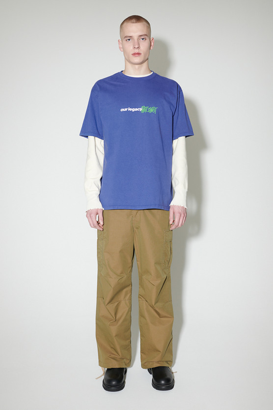 Our Legacy - OL Sport Pig. Dyed Tee Blueberry
