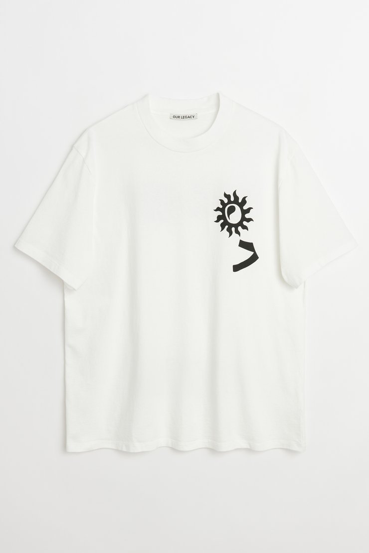 ★【OUR LEGACY】★Box Stone Paper Scissors Print T-Shir.t★ Our Legacy Box Longsleeve - Stone Paper Scissors Print