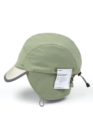 Peaceshell Sherpa Hat Oil Green