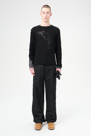 Our Legacy - Tactical Cargo Black High Gloss Sateen