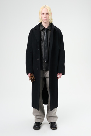 Our Legacy - Collapse Carcoat Black Jumbo Bedford