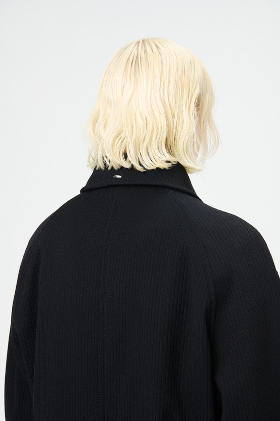 Our Legacy - Collapse Carcoat Black Jumbo Bedford