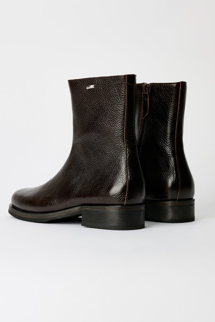わをん　camion boots わをん camion boots OUR LEGACY Camion Full Grain Leather Boots for