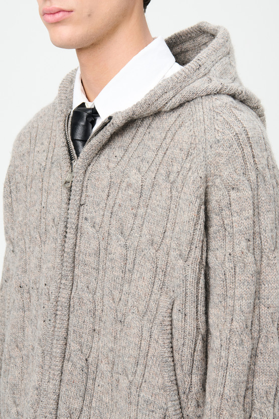 トップス ourlegacy LEVEL HOOD Our Legacy Level Hood Vanise Brown Strip Isels Wool – Neighbour