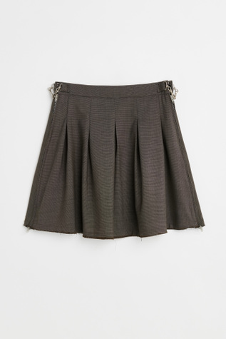 Our Legacy - Object Skirt Grey Atom Check Wool