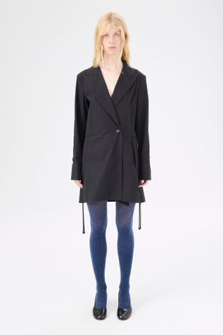 Blazer Shirt Ripe Black Poplin