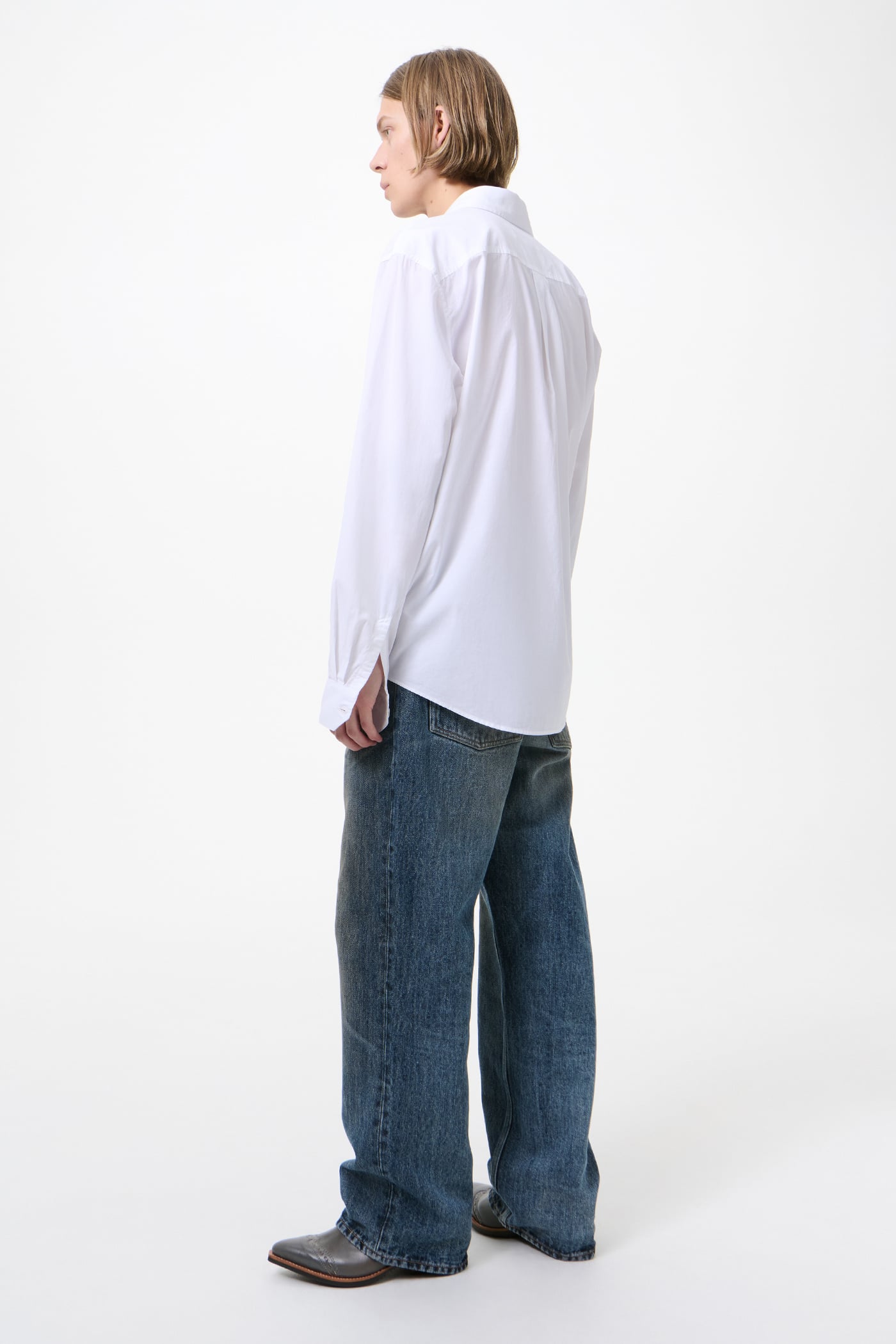 Our Legacy - Beyond Shirt White Liquid Poplin