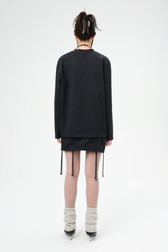 【U LAN】(UNISEX) Universe line dangara long sleeve U LAN】(UNISEX) Universe line dangara long sleeve (U LAN/T