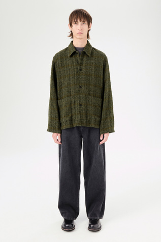 Haven Jacket Seaweed Sparse Check