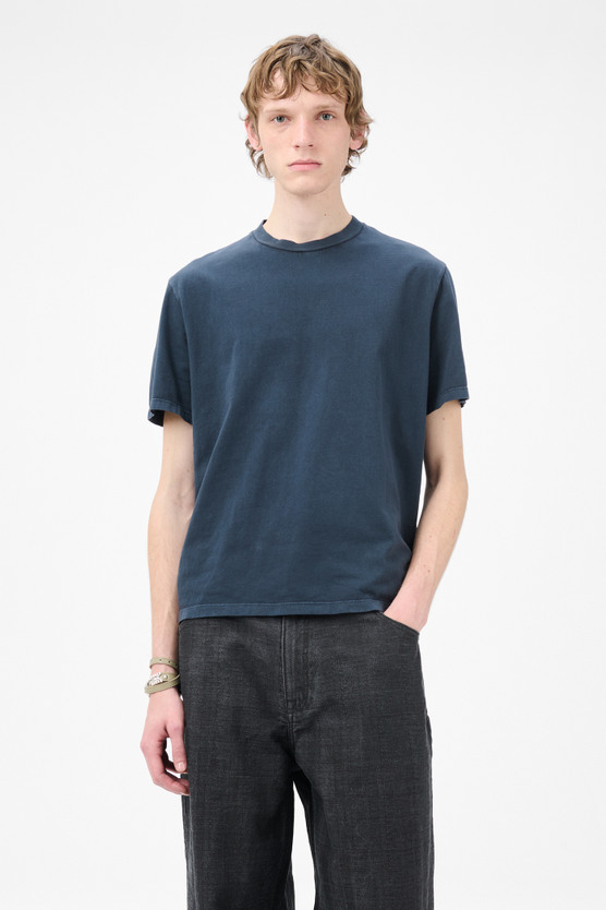 Our Legacy - Box T-Shirt Worn Blue Legacy Jersey