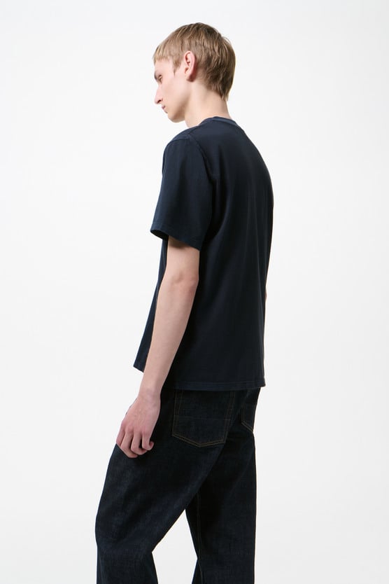 Our Legacy - Box T-Shirt Worn Blue Legacy Jersey