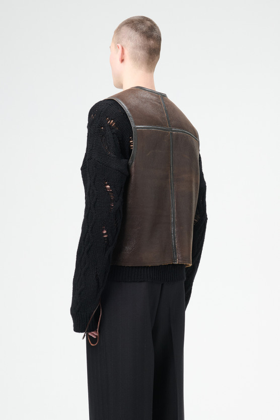 ジャケット・アウター OUR LEGACY REVERSIBLE SHEARLING VEST OUR LEGACY Reversible Shearling Vest | Bloomingdale's