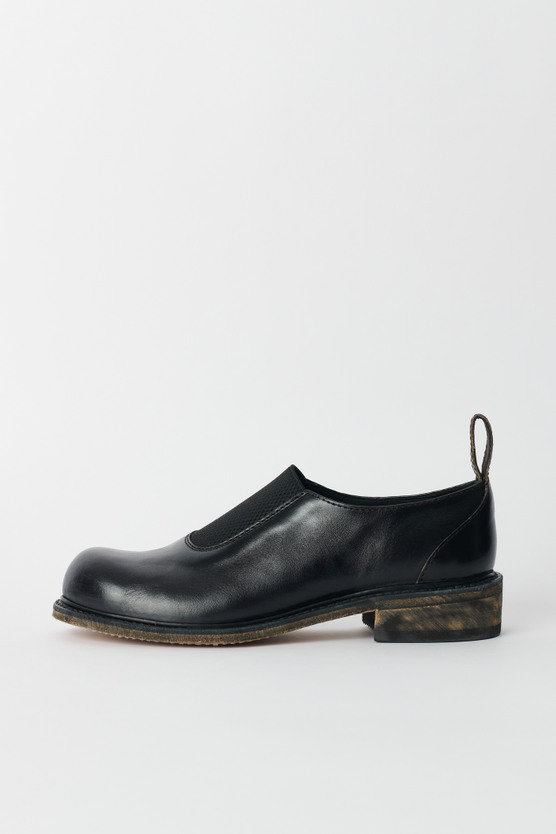 ★OUR LEGACY★ナオト クログ Our Legacy - Naoto Shoe Deep Black Leather