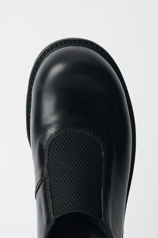 ★OUR LEGACY★ナオト クログ Our Legacy - Naoto Shoe Deep Black Leather