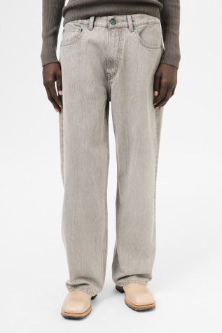 パンツ Our Legacy Third Cut ConcreteChainTwill Our Legacy - Third Cut Concrete Chain Twill