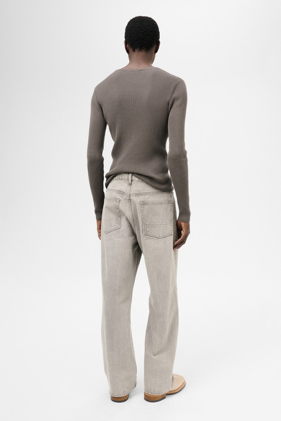 パンツ Our Legacy Third Cut ConcreteChainTwill Our Legacy - Third Cut Digital Denim Print