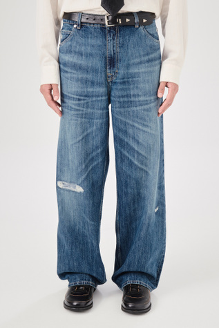 パンツ OUR LEGACY Vintage Rubber Repair Denim Our Legacy - Vast Cut Vintage Rubber Repair Denim