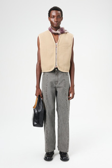 【vintage & archive】OUR LEGACY FATIGUE Our Legacy - Fatigue Cut Olive Pigment Coated Weave