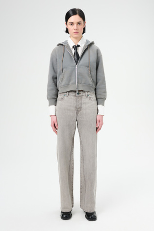 Treble Cut Concrete Chain Twill