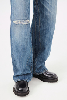 デニム・ジーパン Treble Cut Jeans Our Legacy - Treble Cut Real Black Chain Twill