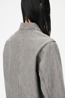 【ゆ】Our legacy cut rebirth jacket 24AW Our Legacy - Rebirth Jacket Washed Grey Torino Stripe