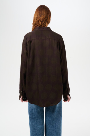 Our Legacy - Favourite Shirt Dotted Print Cotton Silk