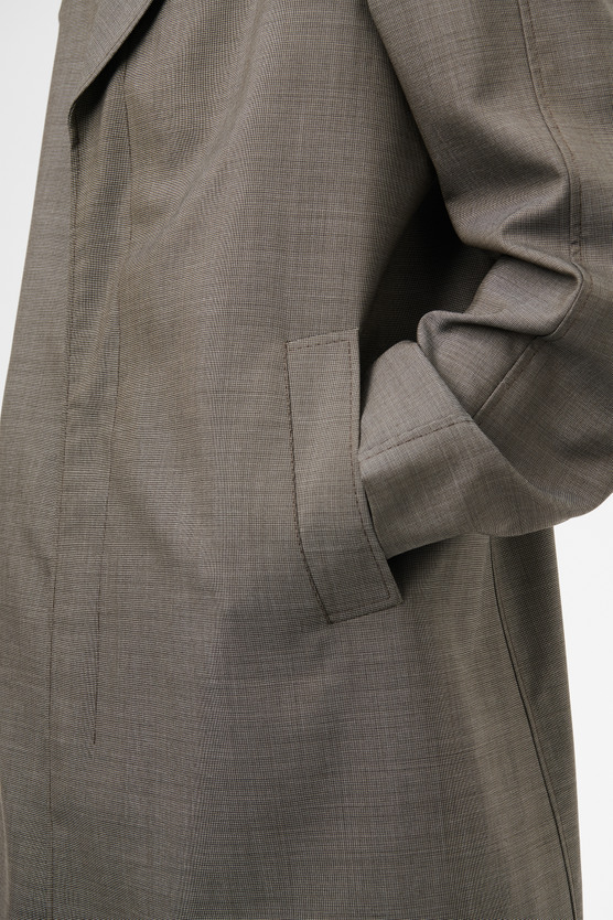 Our Legacy - Uniform Coat Grey Atom Check Wool