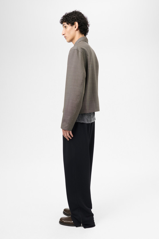 Our Legacy - Mini Jacket Grey Atom Check Wool