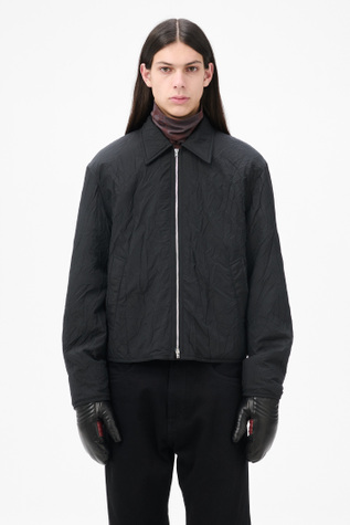 チ*い様 Our Legacy 14aw black shinmer jacke Our Legacy A/W 14 'Grey Paper' Nylon Flight Jacket | Grailed