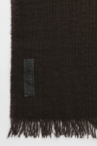 小物 OUR LEGACY COTTAGE SCARF Oak Grey Wool Our Legacy - Cottage Scarf Oak Grey Wool
