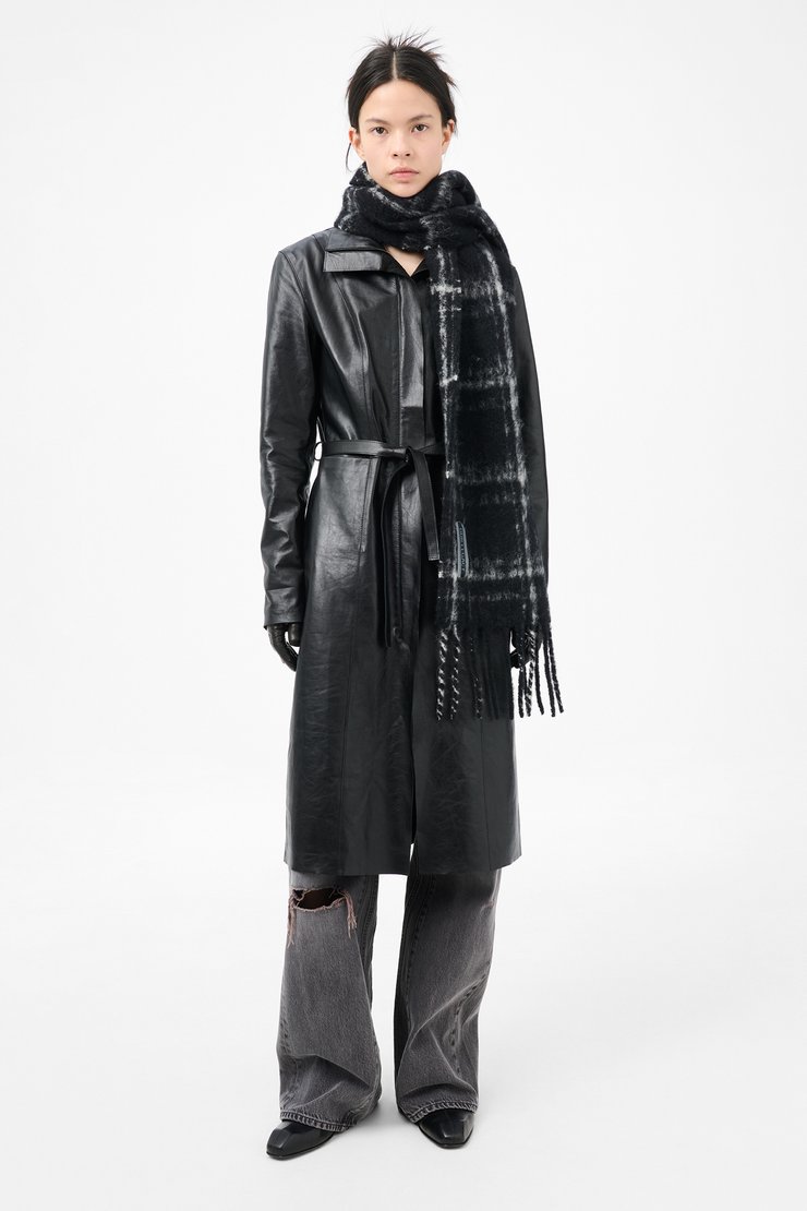 【OUR LEGACY】ESTATE SCARF / Black Check v1VOqeOm43agKYAEfJXR_A4248EBF-