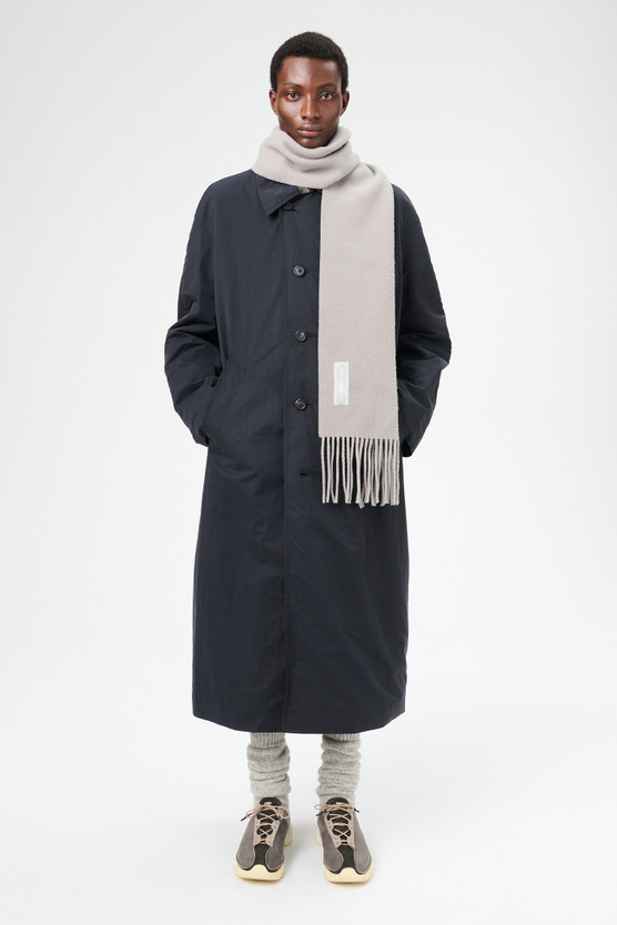 Our Legacy - Estate Scarf Dark Cloud Double Wool