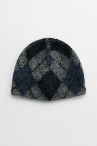 ★24-25WT新作★GROVE★CLANE ARGYLE BEANIE GROVE] CLANE ARGYLE BEANIE [2COLOR] 正規品 韓国ブランド 韓国