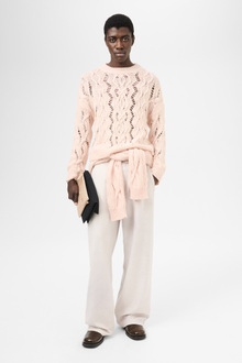 COSYHARU】Mohair button henley neck 2Plan COSYHARU】Mohair button henley neck 2Plan Two-Piece Mid-Grey