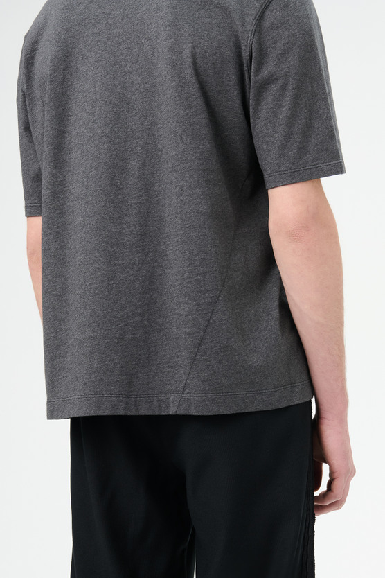 OUR LEGACY ヒックTシャツ W4246BD DARKGREY Our Legacy - Big T-Shirt Dark Grey Melange