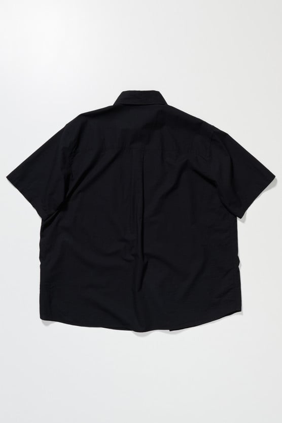 Our Legacy - Borrowed BD Shortsleeve Black Clean Seersucker