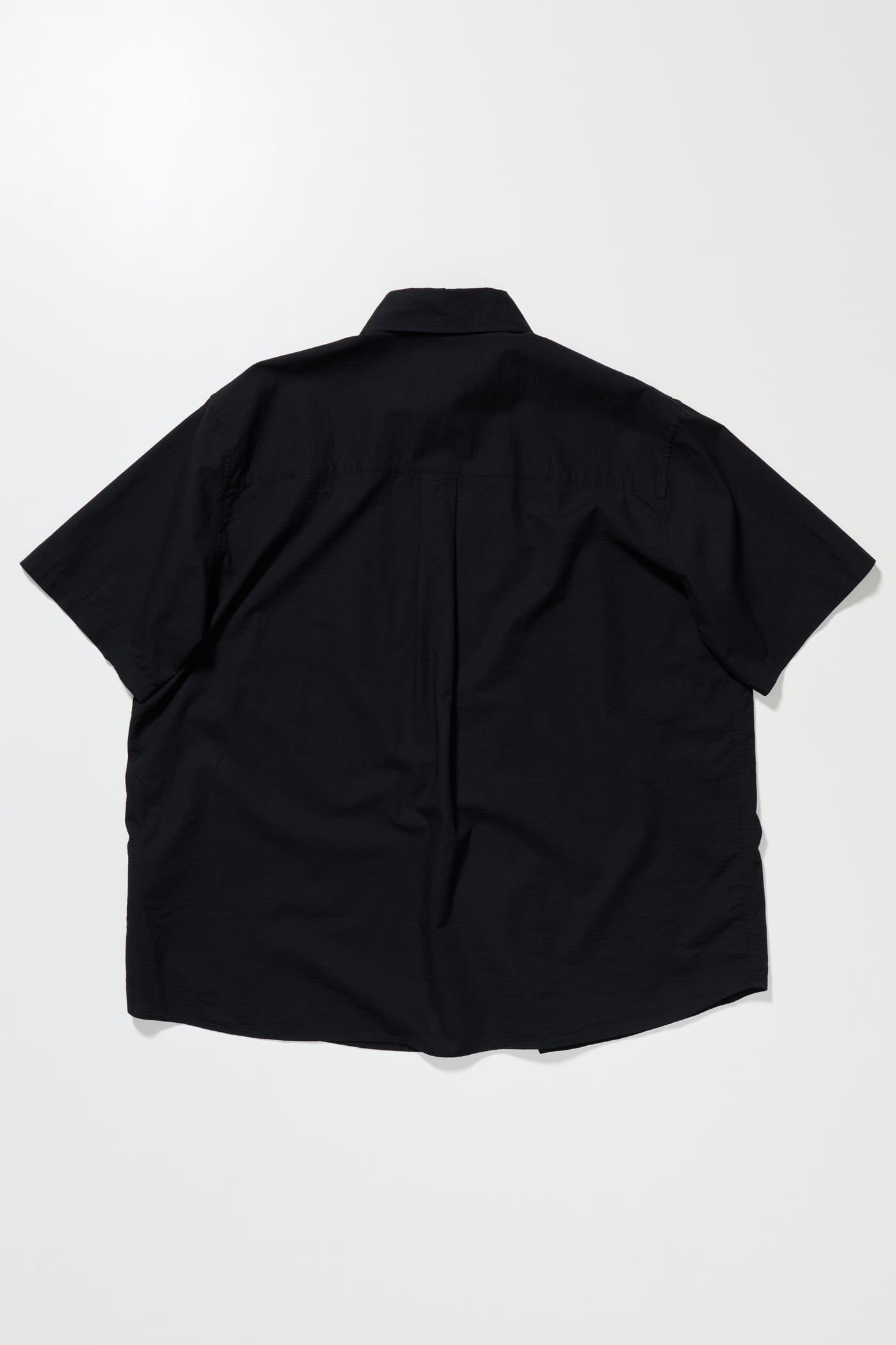 Our Legacy - Borrowed BD Shortsleeve Black Clean Seersucker