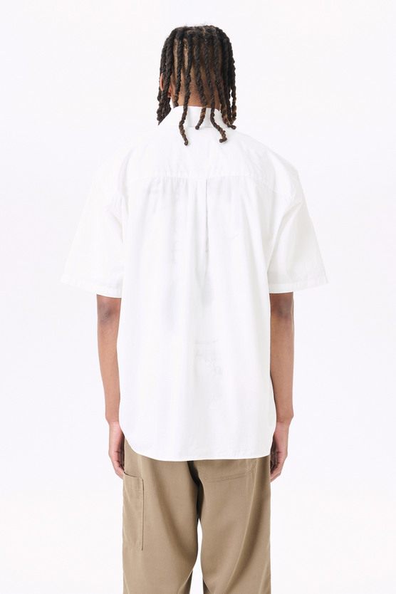 Our Legacy - Borrowed BD Shortsleeve White Poplin