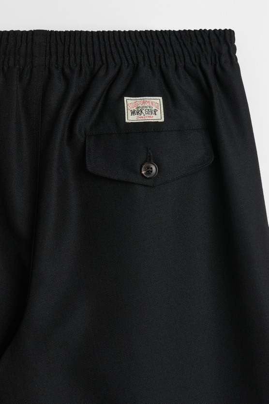 Our legacy x Stüssy TALL LAGUNA SHORT Our Legacy - Tall Laguna Short Black Stark Wool