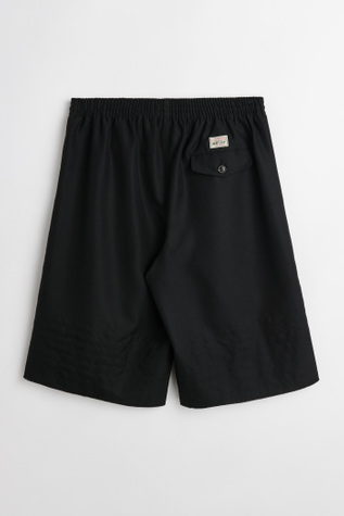 パンツ OUR LEGACY WORK SHOP TALL LAGUNA SHORT Our Legacy - Tall Laguna Short Black Wool
