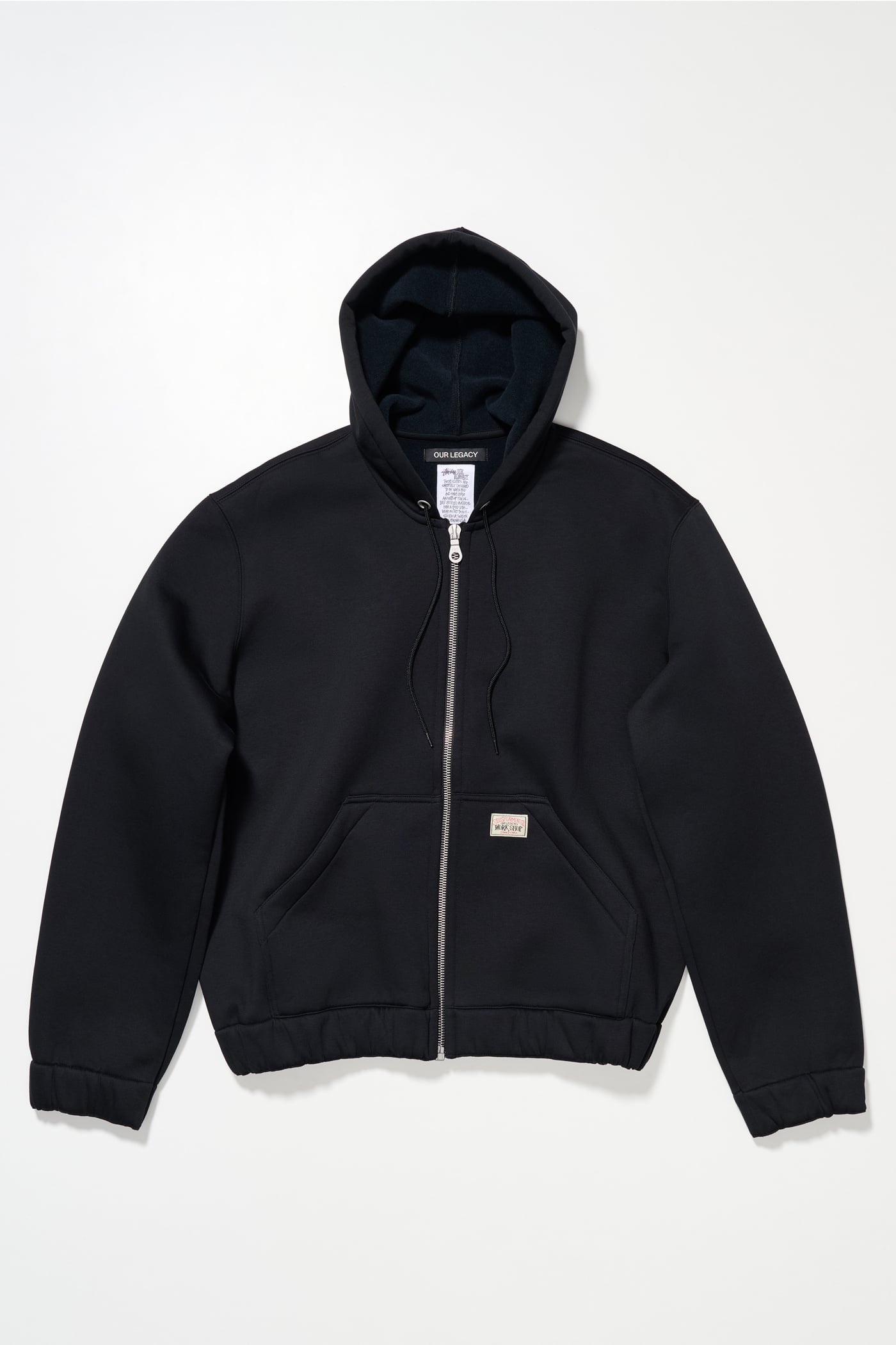 Our Legacy - Zip Hood Black Scuba