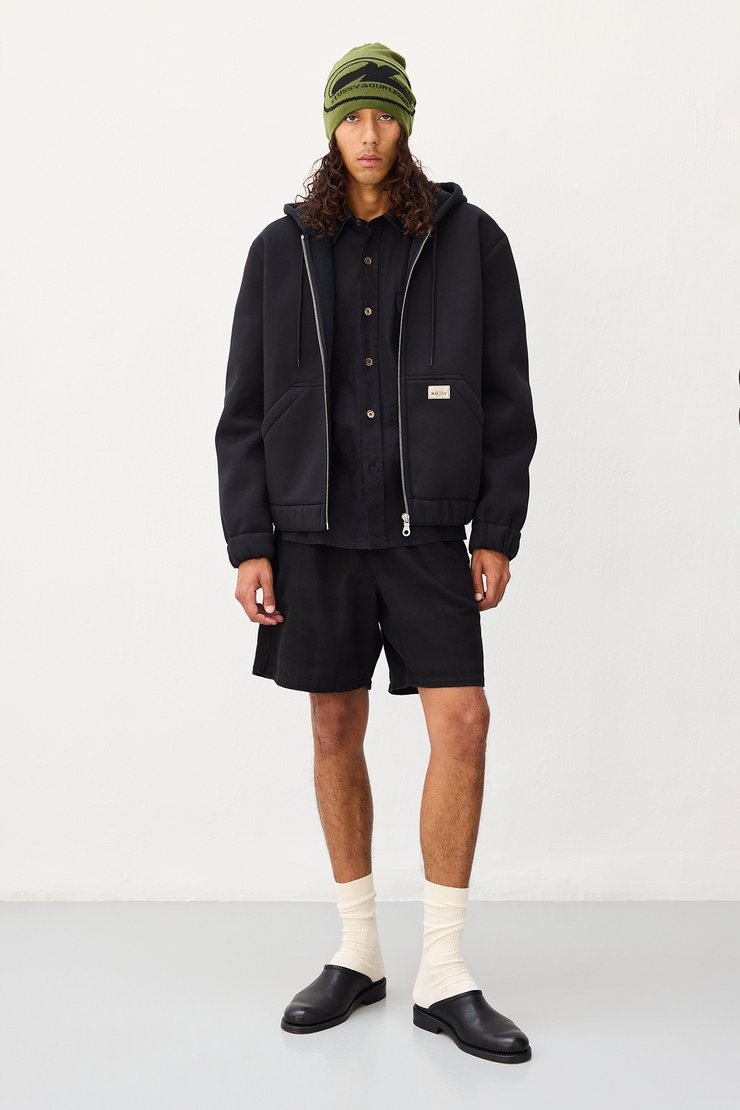 Our Legacy - Zip Hood Black Scuba