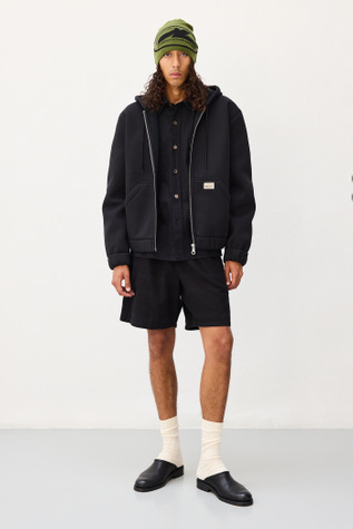 トップス STUSSY&Our LegacyDYED HOOD, Dark Olive Our Legacy - OL Surfman Pig. Dyed Hood in Dark Olive