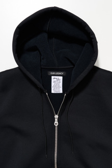 Our Legacy - Zip Hood Black Scuba