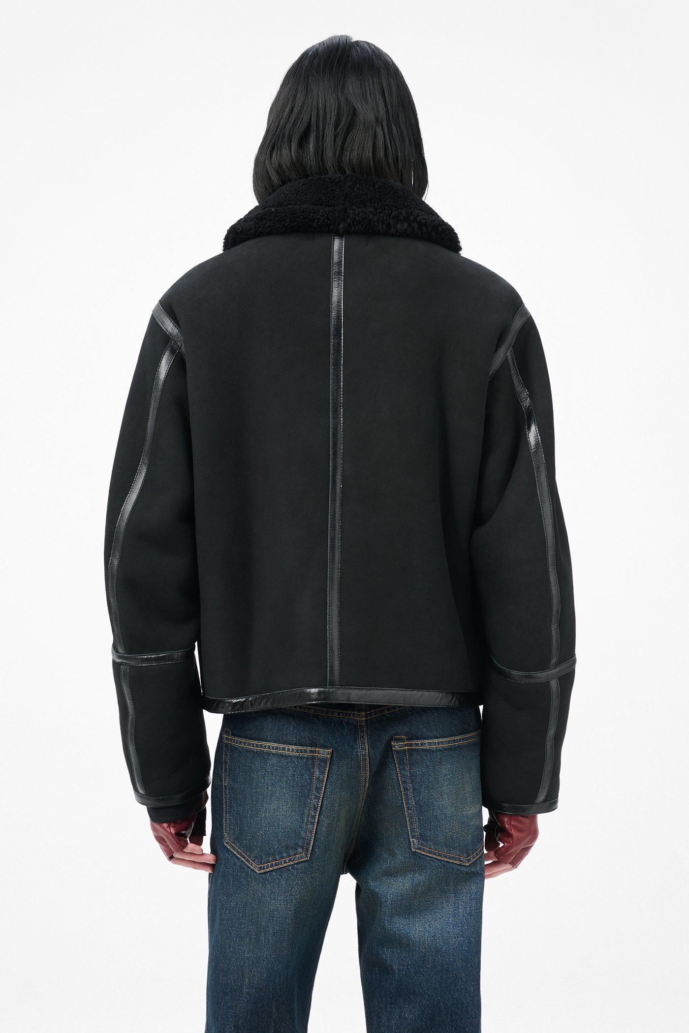 Our Legacy - Pilot Jacket Black Shearling