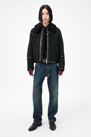 Our Legacy - Pilot Jacket Black Shearling