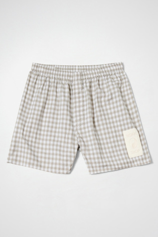 Boxer Short Royal Grey Check