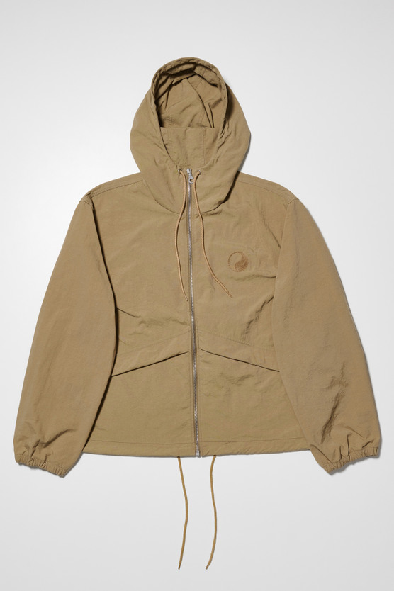 Our Legacy - Work Shop Windbreaker Laurel Beige Nylon Oxford