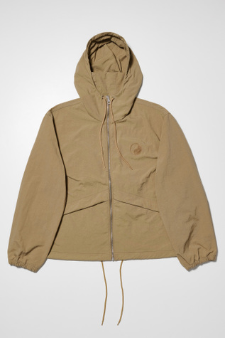 Our Legacy - Work Shop Windbreaker Laurel Beige Nylon Oxford