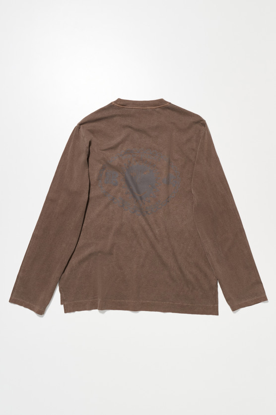 Our Legacy - Work Shop Box Longsleeve Tee Overdyed Earth Festival